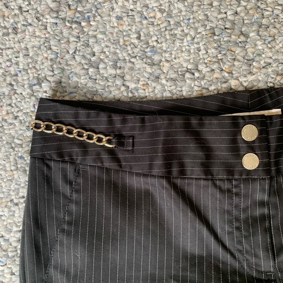 Michael Kors pinstripe chain pants - Picture 2 of 3